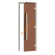 Дверь стеклянная Sawo «бронза» 741-3SGА-1 7/19, коробка осина, без порога