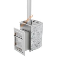 Печь банная Чародейка М Серпентинит Бархат