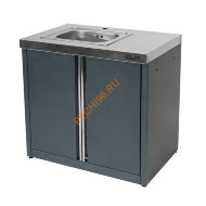 Модуль уличной кухни SMART-900 Шкаф с мойкой Модуль уличной кухни SMART-900 Шкаф с мойкой
