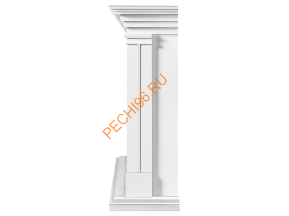 Электрокамин Electrolux EFP/P-3020LS с порталом Firelight Castello 30, белый