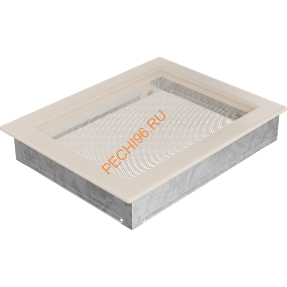 Вентиляционная решетка Kratki 22/30KX 220х300 мм кремовый