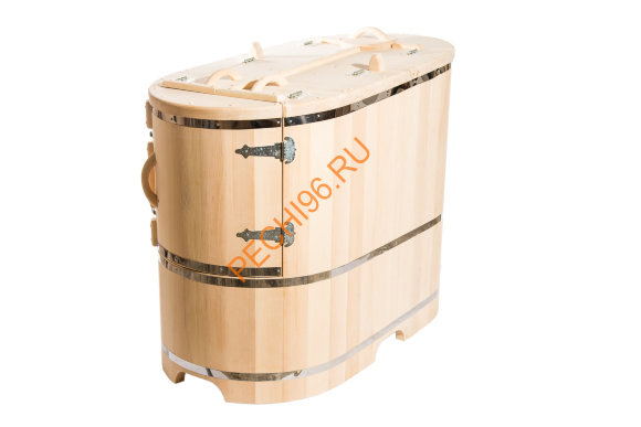Фитобочка НКЗ кедровая овальная полулежачая ЛЮКС