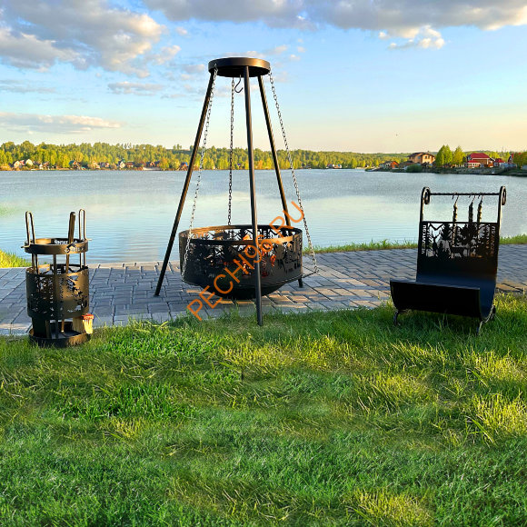 Дровница Везувий Русский Лес D440B Дровница Везувий Русский Лес D440B