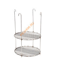 Этажерка решетка Технокерамика 2-х ярусная D 28см Этажерка решетка Технокерамика 2-х ярусная D 28см