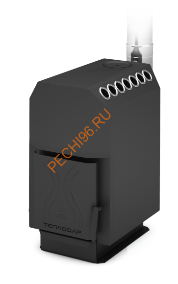 Печь отопительная Теплодар ТОП-200 со стальной дверцей