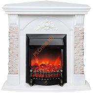 Электрокамин RealFlame Athena Corner WT с очагом Fobos Lux BL Электрокамин RealFlame Athena Corner WT с очагом Fobos Lux BL