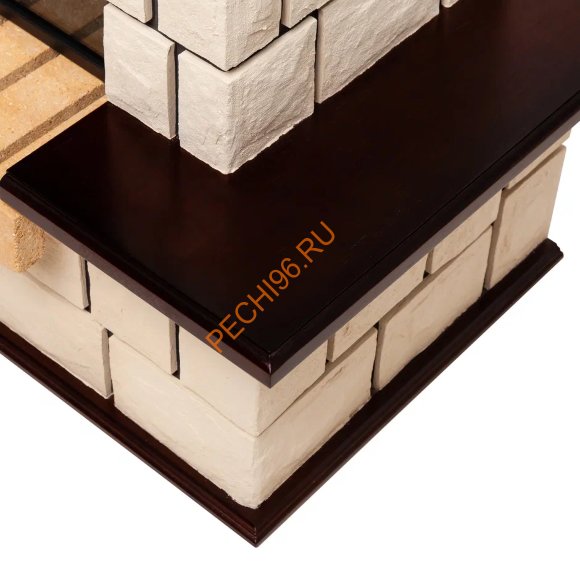 Электрокамин RealFlame Stone Corner 26 AO с Black вставкой + 3D Cassette 630