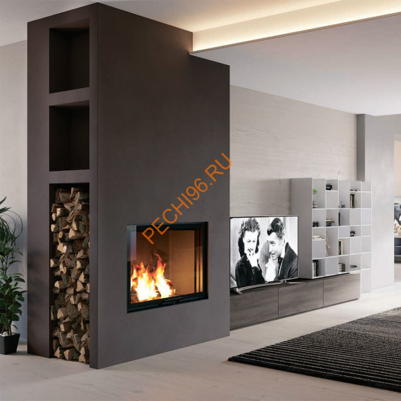 Каминная топка EdilKamin BLOKK 70 N BIANCO Каминная топка EdilKamin BLOKK 70 N BIANCO