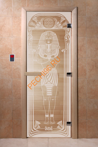 Дверь стеклянная DoorWood «Египет прозрачная», 1700х700 мм Дверь стеклянная DoorWood «Египет прозрачная», 1700х700 мм