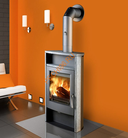 Печь-камин Thorma ALVESTA серый стеатит Печь-камин Thorma ALVESTA серый стеатит