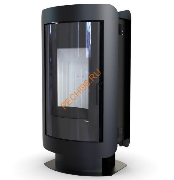 Печь-камин DEFRO HOME OVAL, 9кВт черная сталь Печь-камин DEFRO HOME OVAL, 9кВт черная сталь