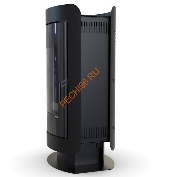 Печь-камин DEFRO HOME OVAL, 9кВт черная сталь Печь-камин DEFRO HOME OVAL, 9кВт черная сталь