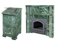 Облицовки и порталы из камня для банных печей