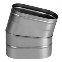 Овальные дымоходы 100х200